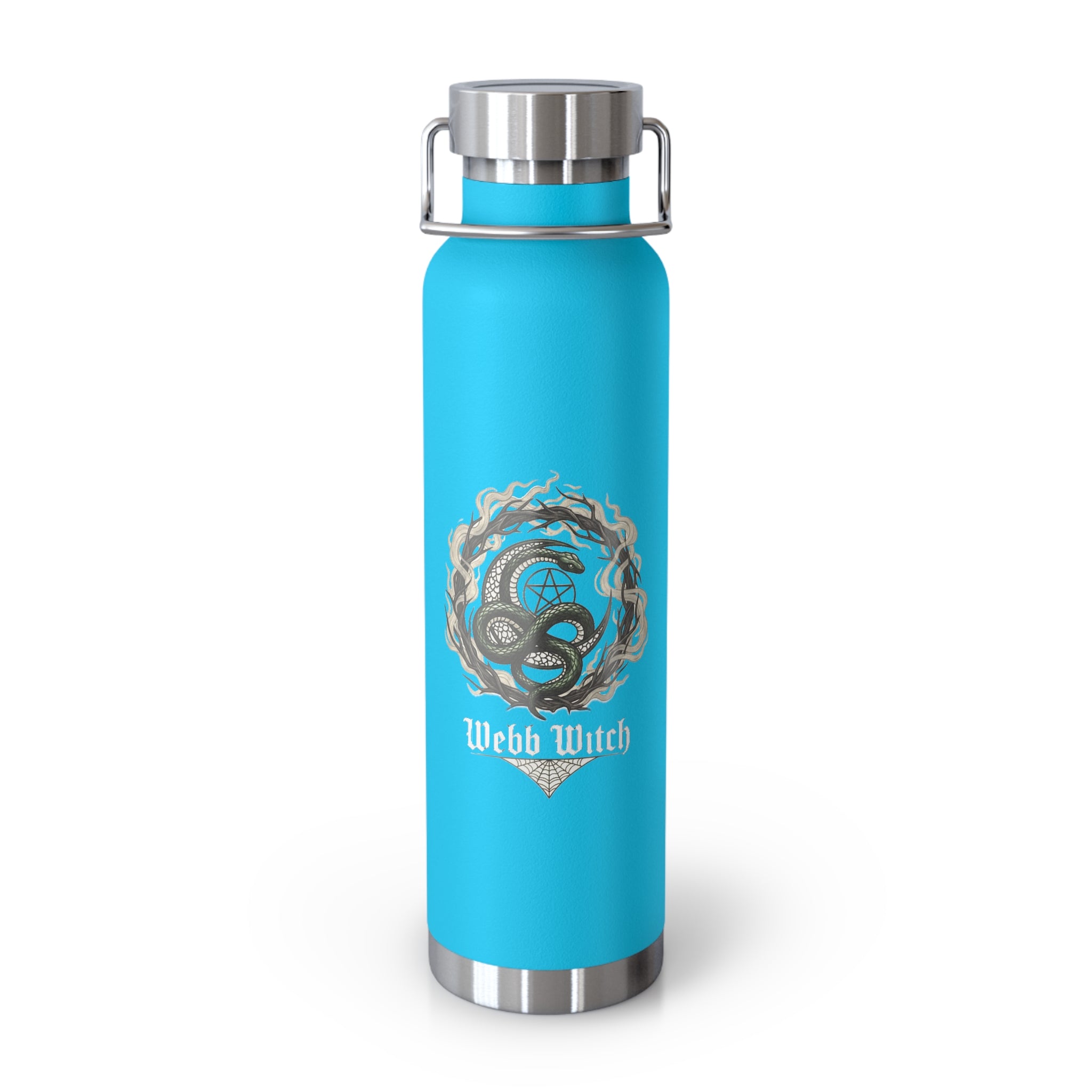 Insulated Water Bottle — 'Webb Witch' Dragon Crest 22oz
