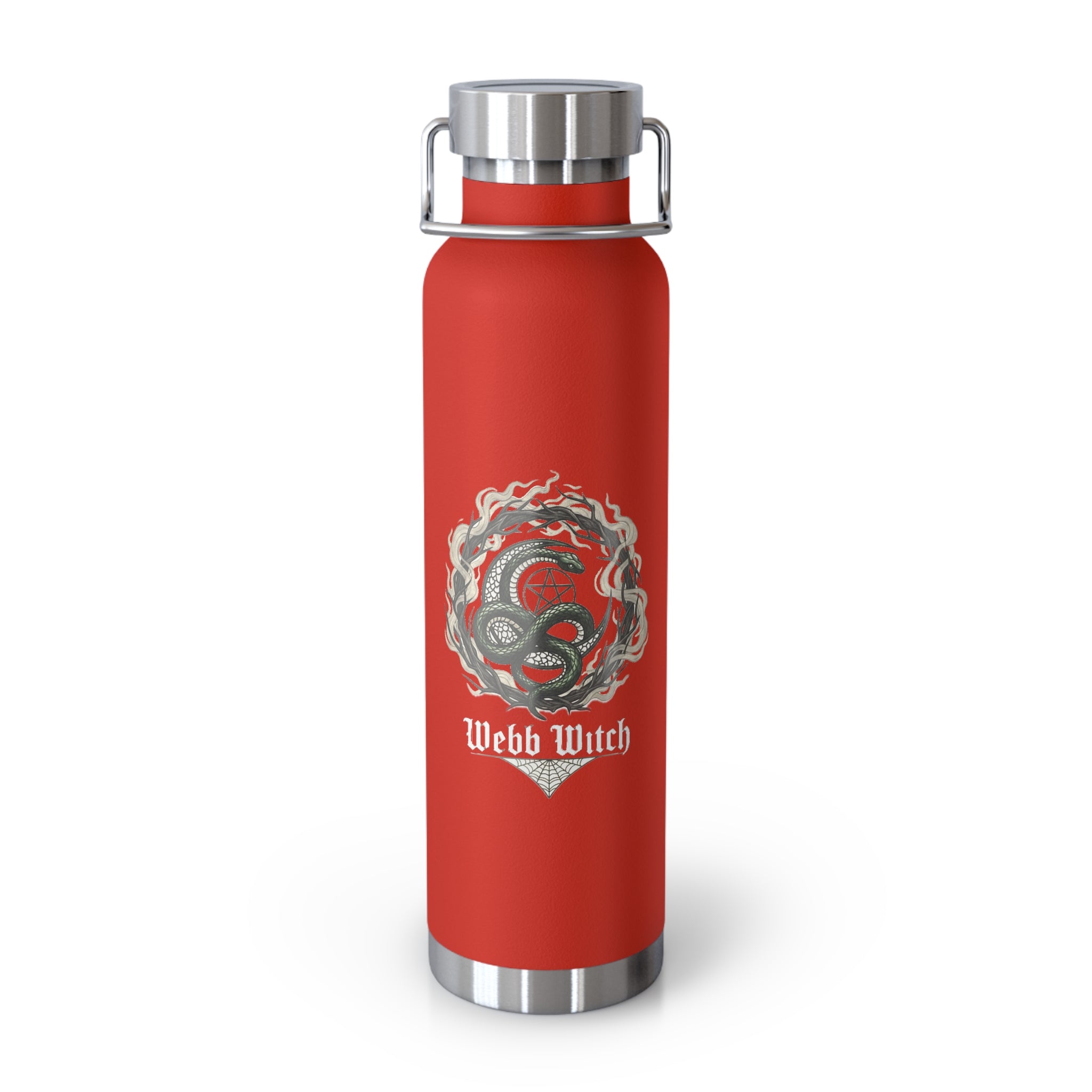 Insulated Water Bottle — 'Webb Witch' Dragon Crest 22oz