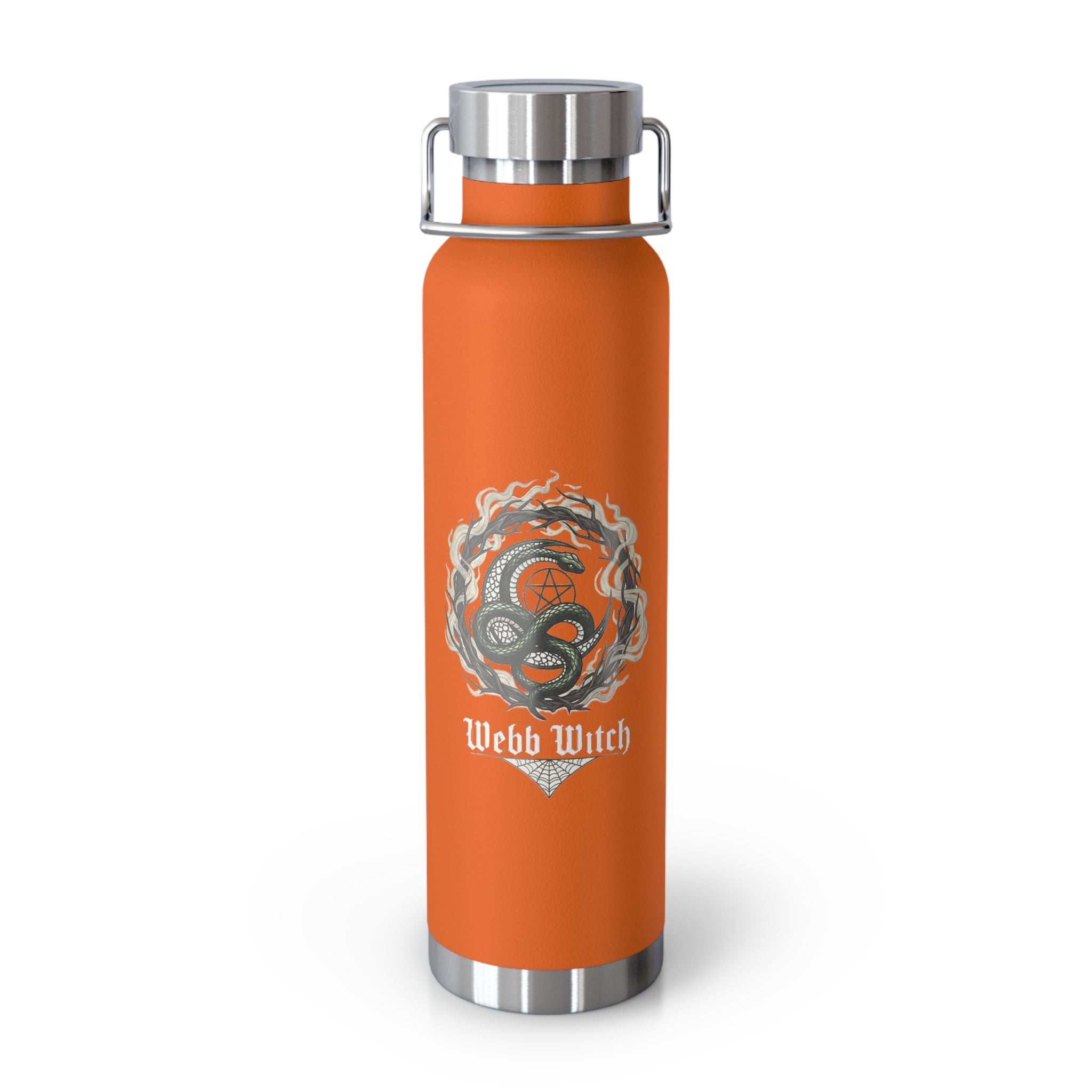 Insulated Water Bottle — 'Webb Witch' Dragon Crest 22oz