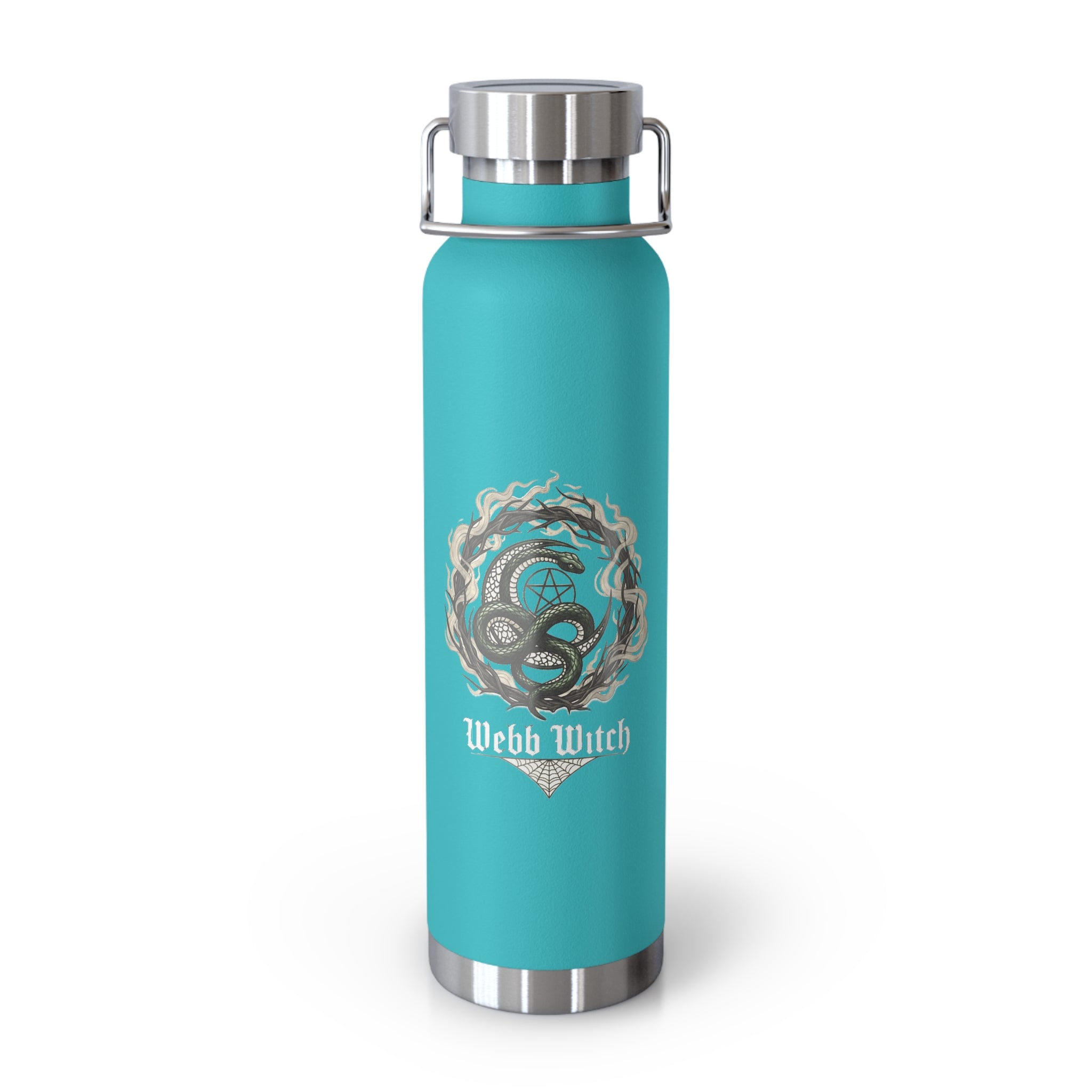 Insulated Water Bottle — 'Webb Witch' Dragon Crest 22oz