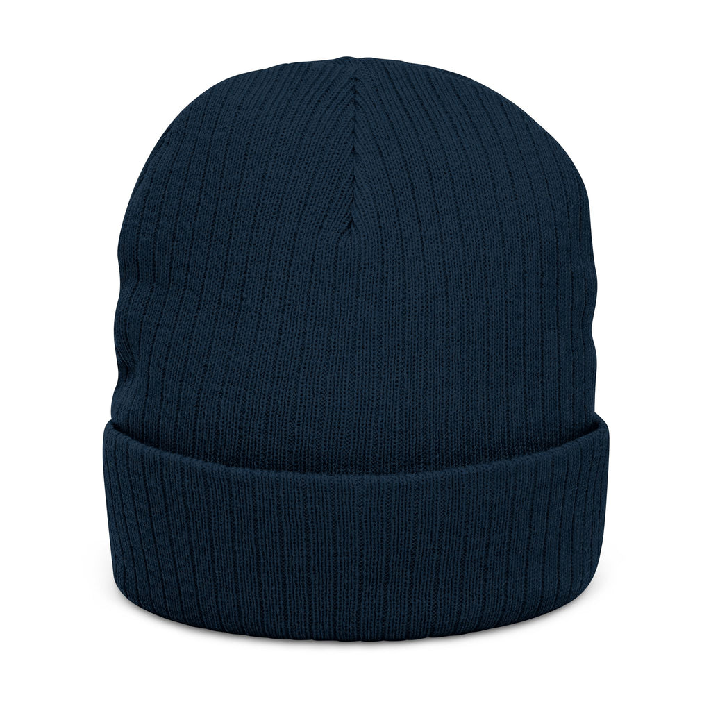 Ribbed Knit Beanie (Embroidery)